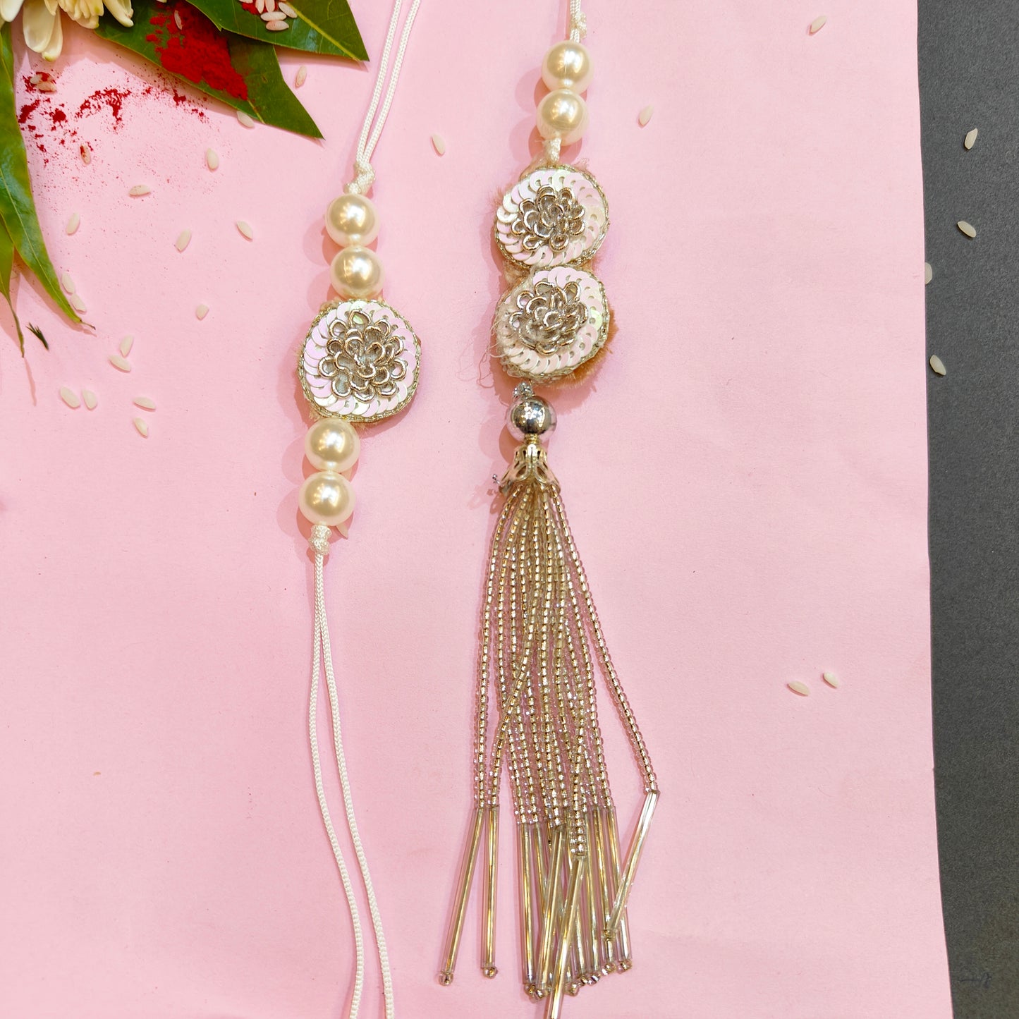 Freya Rakhi Lumba Set