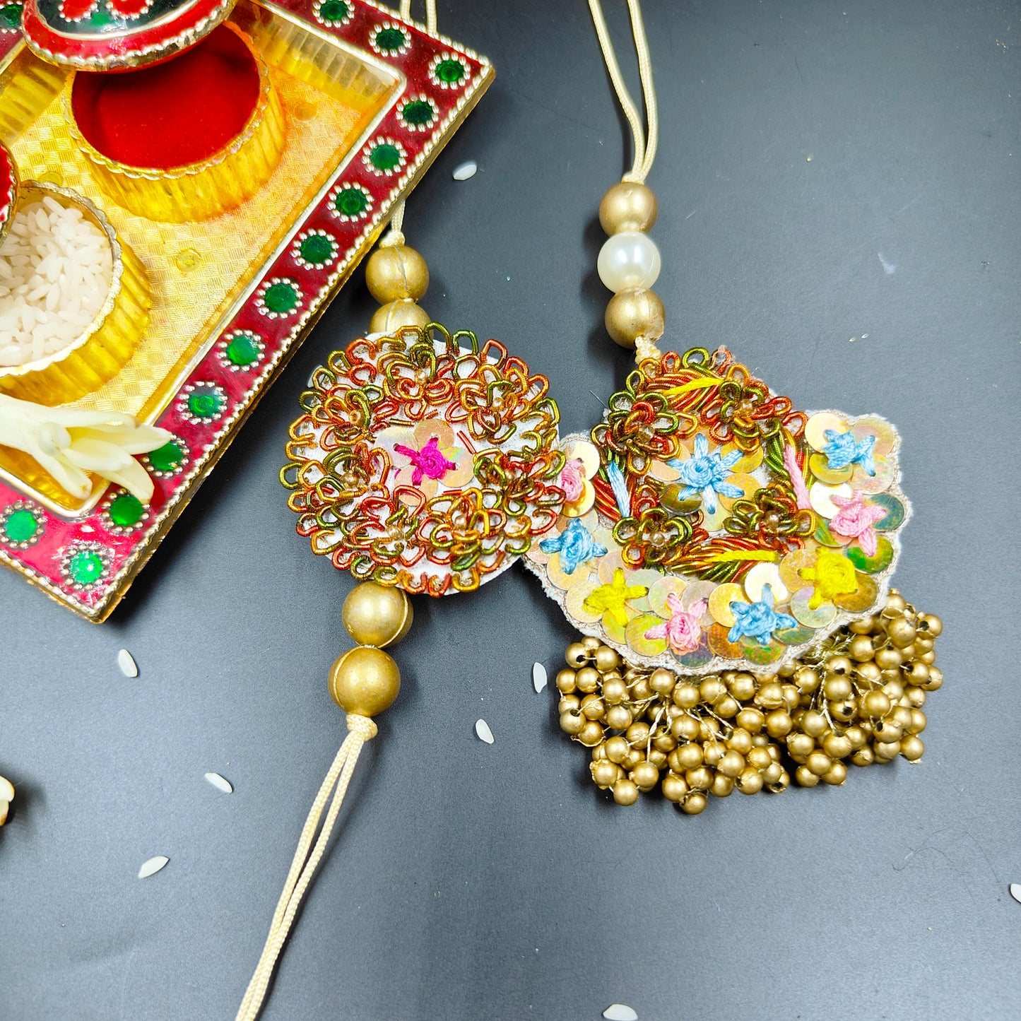 Saanvi Rakhi Lumba Set