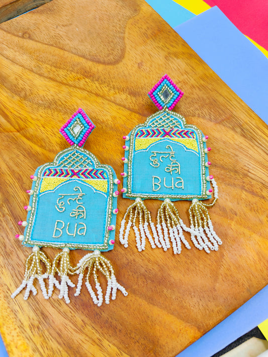 Bua Bahaar – Regal Earrings for Dulhe Ki Bua
