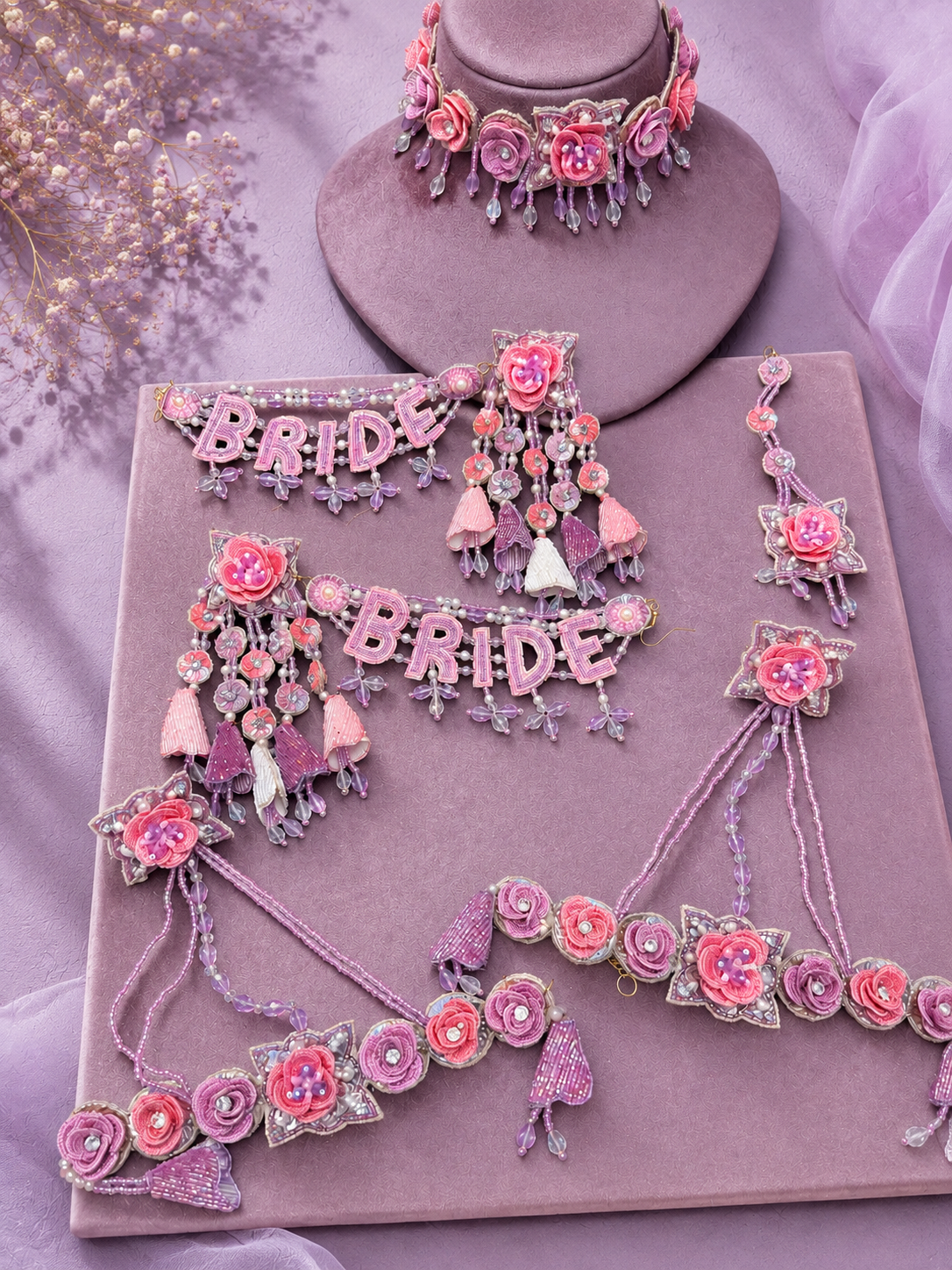 Purple Rose set