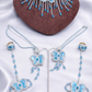 Aqua Butterfly Jewellery