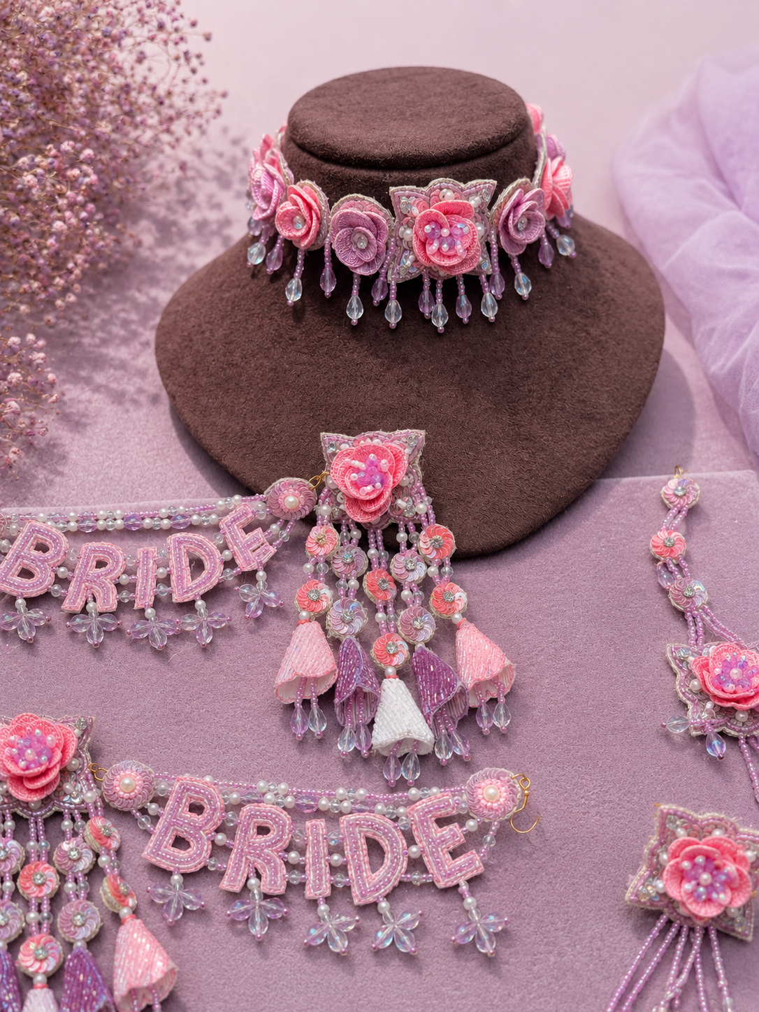 Purple Rose set
