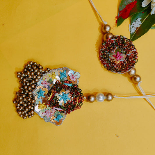 Saanvi Rakhi Lumba Set