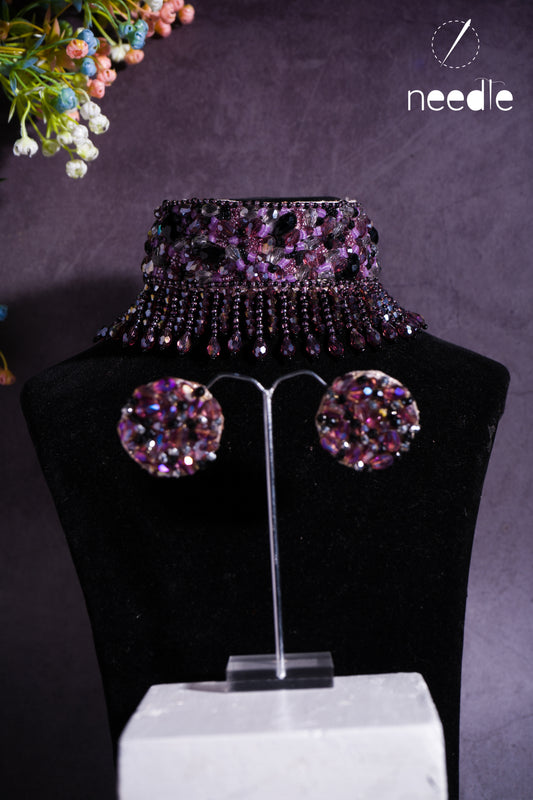 Purple Crystal Set
