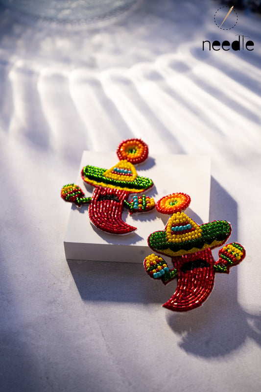 Mirchi Earrings