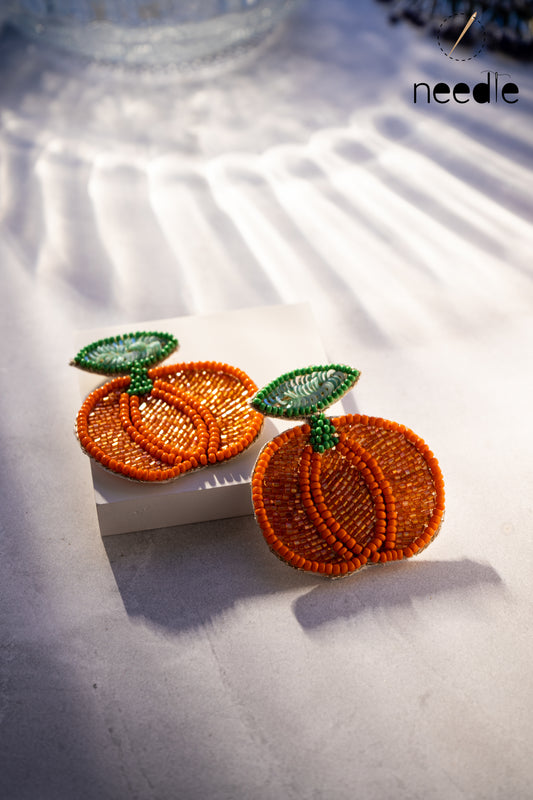 Pumpkin Earrings