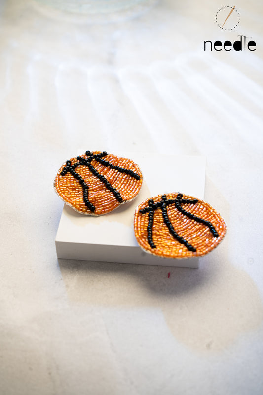 Basketball Earrings