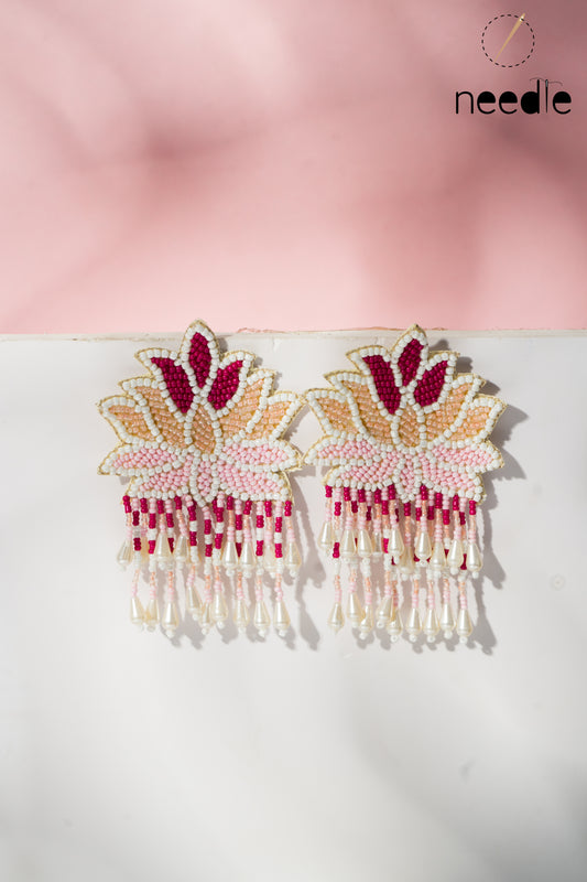 Lotus earring