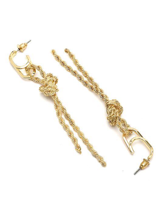 Golden Knot Earrings