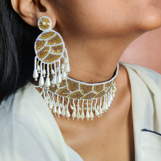 Golden Sparkle choker set