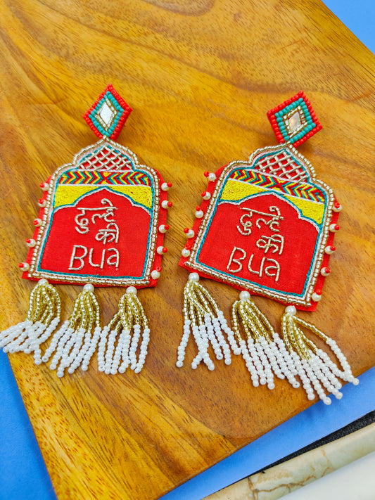 Bua Bahaar – Regal Earrings for Dulhe Ki Bua