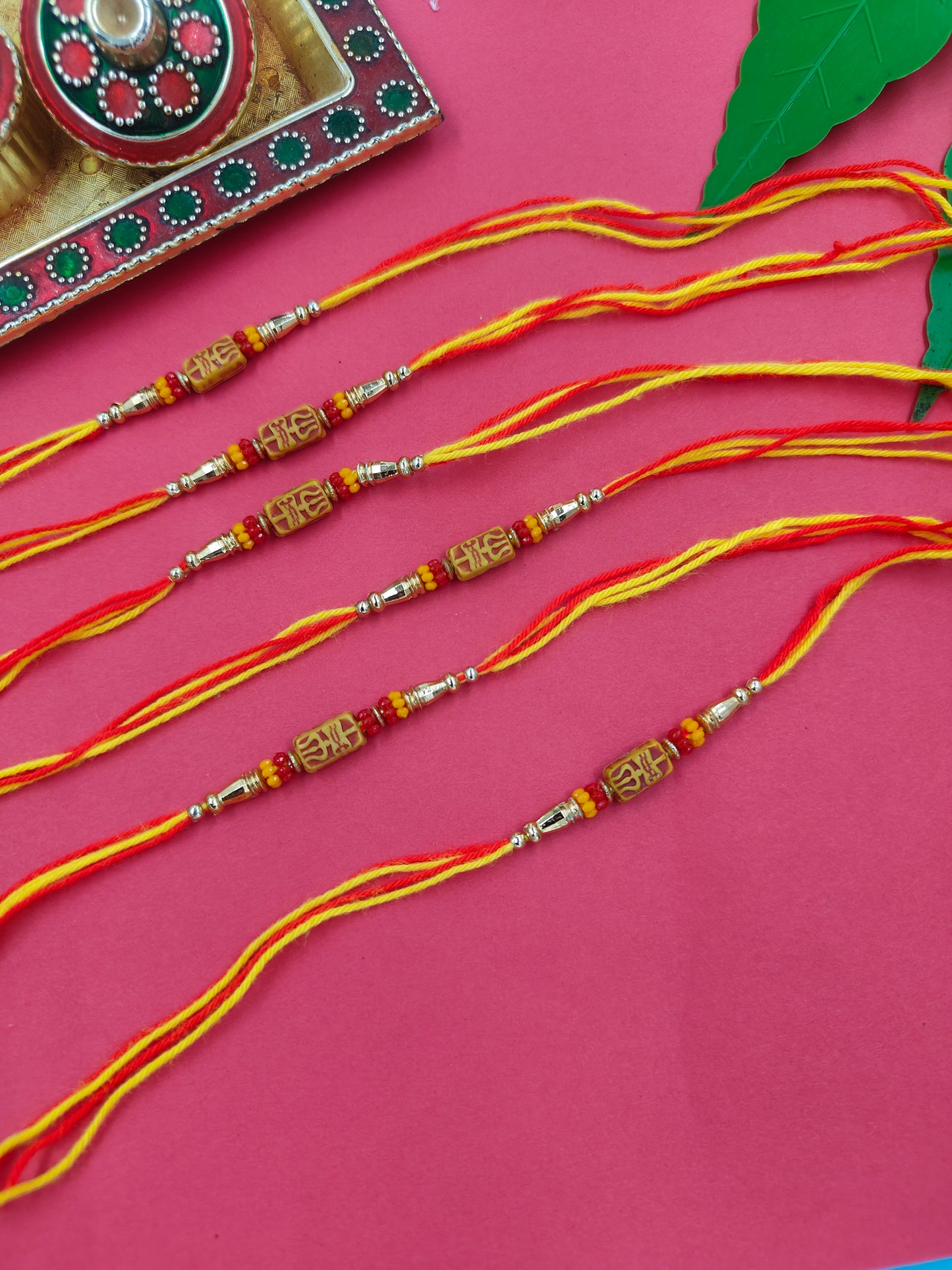 Trishul  Damru Rakhi Set of 6